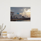 正教会ミコノス島ギリシャのポスター ポスター (キッチン)