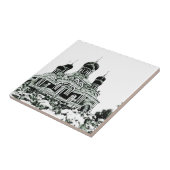 正教会建築スケッチ タイル (側面)