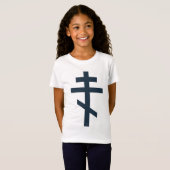 正教八端十字架 聖なる信仰芸術 Tシャツ (正面フル)