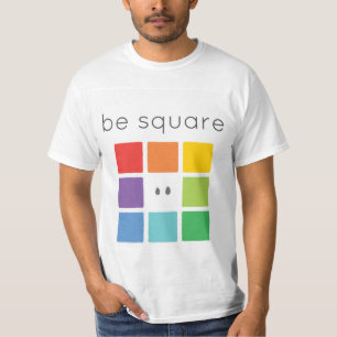 正方形があって下さい Tシャツ