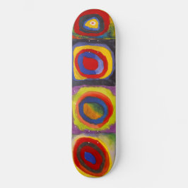 正方形と同心円1 | Kandinsky | スケートボード