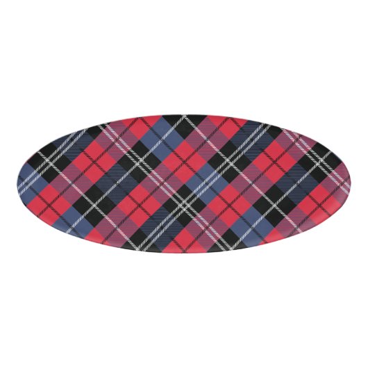 正方形と色 名札 (正面)