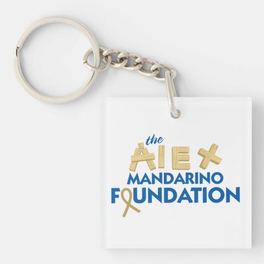 正方形のアクリルのキーホルダー キーホルダー (正面)