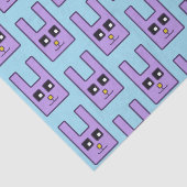 正方形のイースターのウサギのティッシュペーパー 薄葉紙 (詳細)