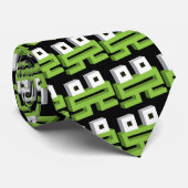 正方形のカエル ネクタイ (ロール)