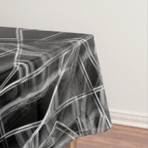 正方形のコーナー、黒い背景の灰色の線