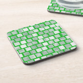 正方形のシェード コースター (左側)