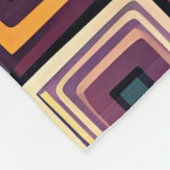 正方形のシームレスなパターン フリースブランケット (角)