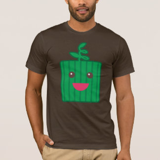 正方形のスイカ Tシャツ