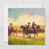 正方形のノートカード サンキューカード (正面)