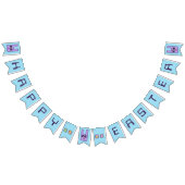 正方形のバニーのハッピーイースターの旗布の旗 バンティングフラッグ (全)