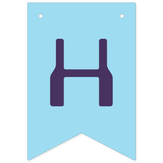 正方形のバニーのハッピーイースターの旗布の旗 バンティングフラッグ (第2の旗)