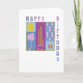 正方形のバースデー・カード2004年 カード