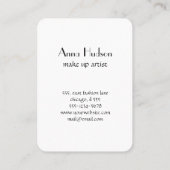 正方形のパターン，正方形のパターン，レトロ 名刺 (裏面)