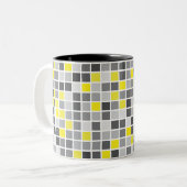 正方形のマグ ツートーンマグカップ (正面左)