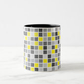 正方形のマグ ツートーンマグカップ (中央)