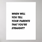 正方形のレイヤーの場合 ポスター (正面)