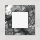 正方形のロゴ（白黒） スクエア名刺 (正面)