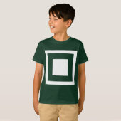 正方形の内部 Tシャツ (正面フル)