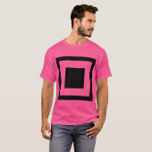 正方形の内部 Tシャツ (正面フル)
