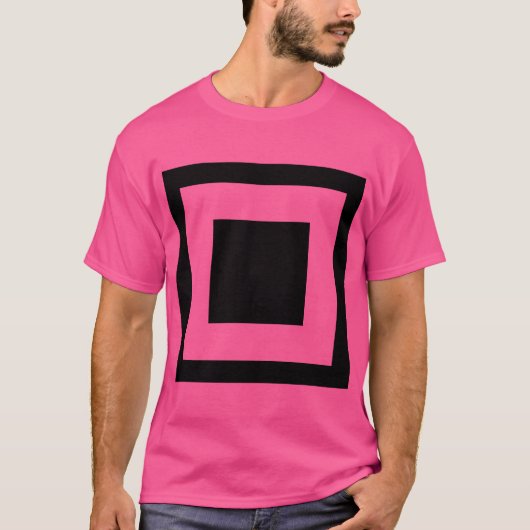 正方形の内部 Tシャツ (正面)