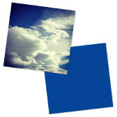 正方形の写真を追加する スクエア名刺