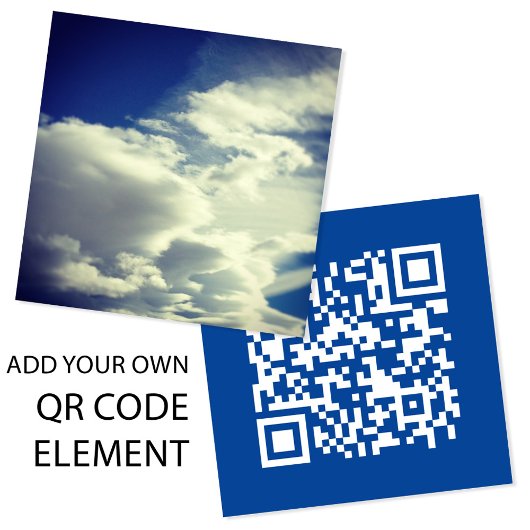 正方形の写真を追加する スクエア名刺