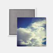 正方形の写真を追加する マグネット (正面/裏面)