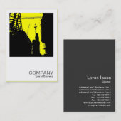 正方形の写真0104 – 下建築 – 黄 名刺 (正面/裏面)