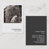 正方形の写真0122 – ケージドビースト 名刺 (正面/裏面)