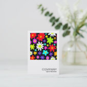 正方形の写真0140 – 漫画の花 名刺 (スタンド正面)