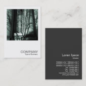 正方形の写真017 – ミュージアムウィンドウ 名刺 (正面/裏面)