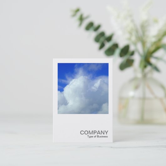 正方形の写真0258 – 雲 名刺 (スタンド正面)
