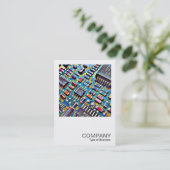 正方形の写真0312 – 美しい回路 名刺 (スタンド正面)