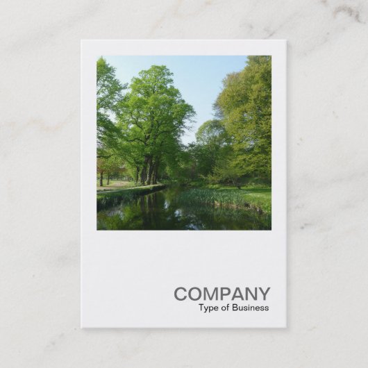 正方形の写真0324 – 運河 名刺 (正面)