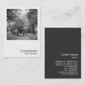 正方形の写真0326 – サイクルウェイB&W 名刺 (正面/裏面)