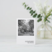 正方形の写真0326 – サイクルウェイB&W 名刺 (スタンド正面)