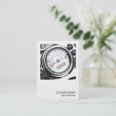 正方形の写真0417 – モーターサイクルスピードメーター 名刺 (スタンド正面)