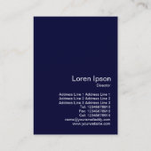 正方形の写真0425 – 青い秋 名刺 (裏面)