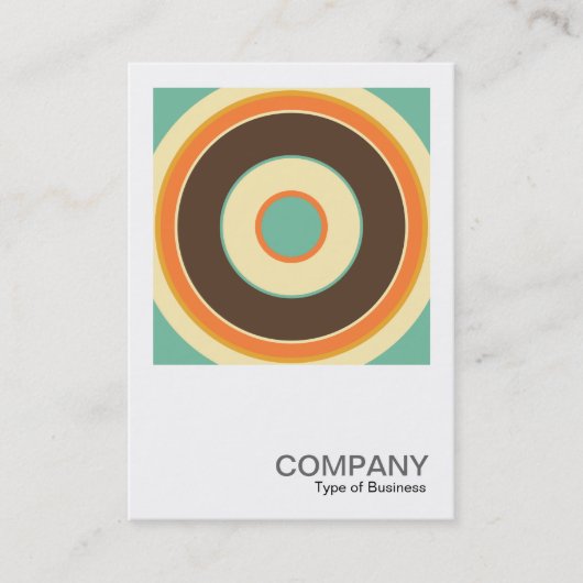 正方形の写真0429 -カラフル円02 名刺 (正面)