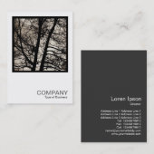 正方形の写真0433 - Tree Spirits 名刺 (正面/裏面)