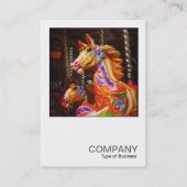 正方形の写真0441 メリー --Go-Round Horses 名刺 (正面)