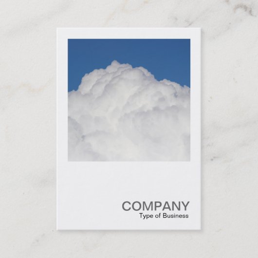 正方形の写真0516 - Cumulus Cloud 名刺 (正面)