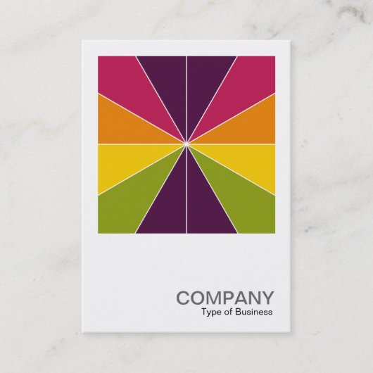 正方形の写真0574 – カラーセグメント02 名刺 (正面)