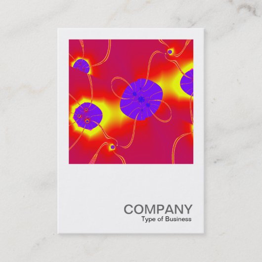 正方形の写真057 -フラクタルデザイン 名刺 (正面)