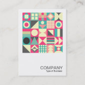 正方形の写真0596 -抽象芸術正方形110419 名刺 (正面)