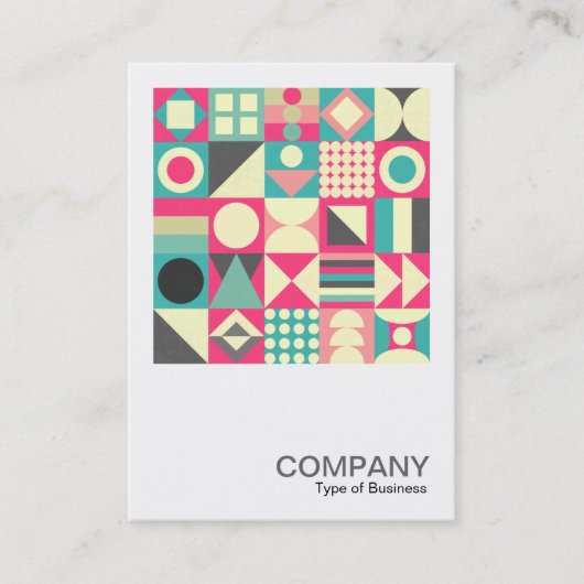 正方形の写真0596 -抽象芸術正方形110419 名刺 (正面)