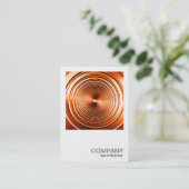 正方形の写真608 – 長春オレンジ 名刺 (スタンド正面)