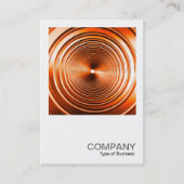 正方形の写真608 – 長春オレンジ 名刺 (正面)