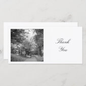 正方形の写真 – サイクルパスBW サンキューカード (正面/裏面)